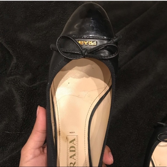 Prada black ballet flats - Picture 3 of 3